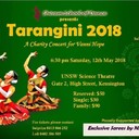 Tarangini 2018 in Sydney, 12th MayEvent DetailsVenue: UNSW Science UNSW, Anzac Parade,, Kensington, New South Wales 2052Time: 6:30 PM - 9 PMfb page https://www.facebook.com/events/149034185762439/tickets  and more info http://kaverikalamandram-vannihope.org/