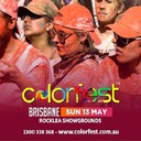 Colorfest BrisbaneOrganized By : Star Event ProductionsDate : 13-May-2018Time : 11:00 AM to 04:00 PMVenue : Rocklea Showgrounds ROCKLEAAddress : GOBURRA ST & IPSWICH ROAD ROCKLEA, QLD 4106Contact Number : 1300338368Email : info@stareventproductions.com.auWebsite : www.colorfest.com.au